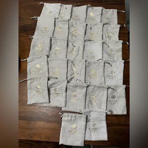 27 Kendra Scott Dust Bags Used